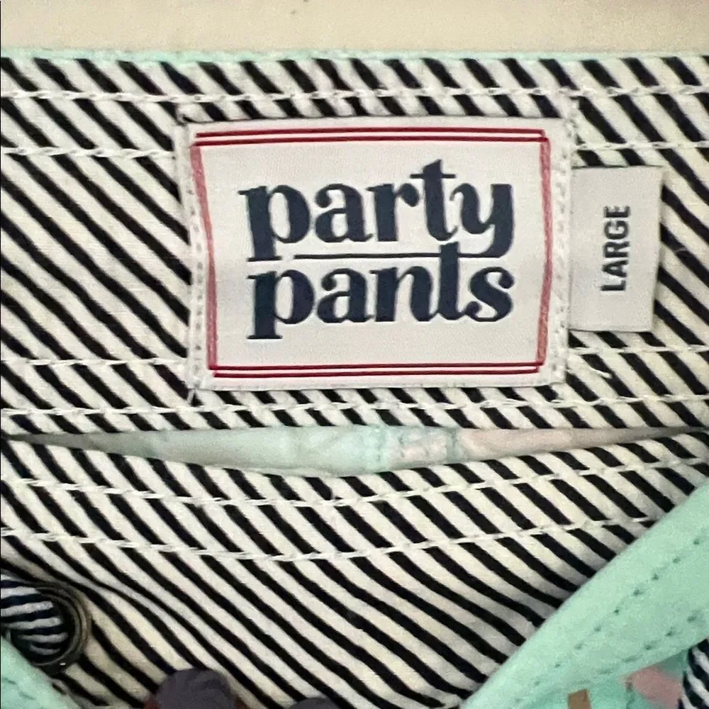 Party Pants Mint Board Shorts in Size L